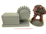 Miniature Wargame Scenery Industrial Equipment T1555 Scatter Terrain 25-28mm 40K