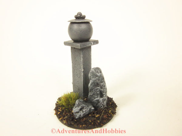 Wargame Terrain Roadside Graveyard Stone Shrine T1570 25-28mm Scale