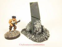 Call of Cthulhu Stone Monument T1572 War Game Terrain 25-28mm Horror Fantasy Scenery