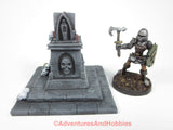 Miniature Death Cult Altar Wargame Scenery T1589 Pulp Horror Fantasy Terrain