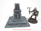 Miniature Death Cult Altar Wargame Scenery T1589 Pulp Horror Fantasy Terrain