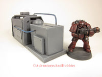 Miniature Wargame Scenery Industrial Equipment T2316 Laboratory Terrain 25-28mm 40K
