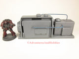 Miniature Wargame Scenery Industrial Equipment T2316 Laboratory Terrain 25-28mm 40K
