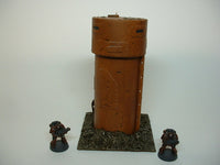 Miniature War Game Terrain T246 Watch Tower Damaged Scenery Warhammer 40K