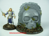 Wargame Terrain Pulp Idol Skull Shrine T351 Jungle Painted D&D