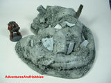Miniature Urban Rubble Pile T500 Post Apocalypse Wargame Terrain