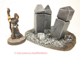 Call of Cthulhu Monument Stones T582 War Game Terrain 25-28mm Horror Scenery