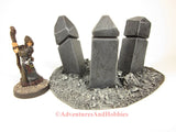 Call of Cthulhu Monument Stones T582 War Game Terrain 25-28mm Horror Scenery