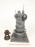 Miniature Communications Tower Science Fiction Wargame Scenery T611 40K