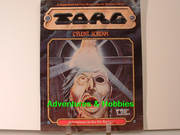 Torg Cylent Scream and Other Tales 1991 New OOP West End Games I7