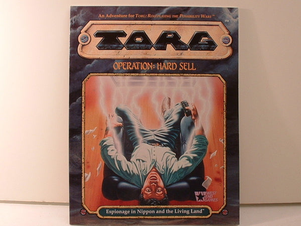 Torg Operation Hard Sell Adventure New OOP KB West End Games