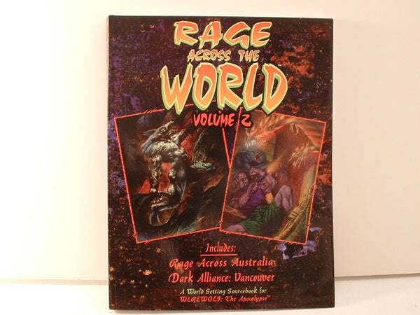 Werewolf Rage Across World Vol 2 New OOP White Wolf DC Horror RPG